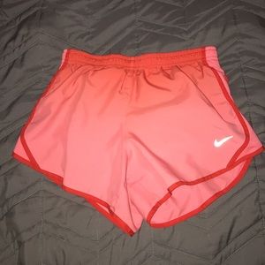 ombre nike shorts